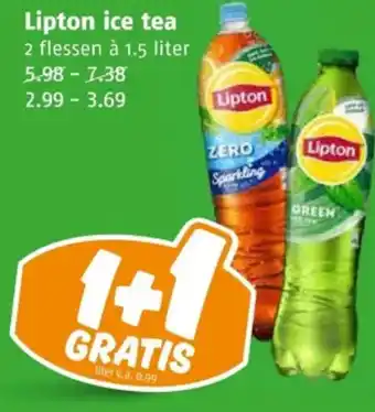 Poiesz Lipton ice tea aanbieding