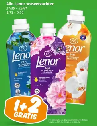 Poiesz Alle Lenor wasverzachter aanbieding