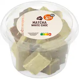 Albert Heijn AH Matcha white choco bites aanbieding