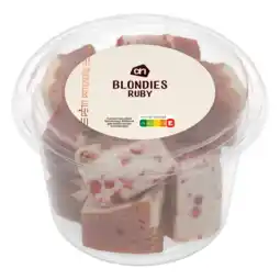 Albert Heijn AH Ruby blondie bites aanbieding