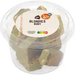 Albert Heijn AH Ruby blondie bites aanbieding