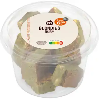 Albert Heijn AH Ruby blondie bites aanbieding
