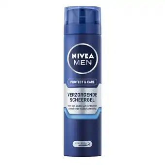 Kruidvat Nivea Men Protect & Care Hydraterende Scheergel aanbieding