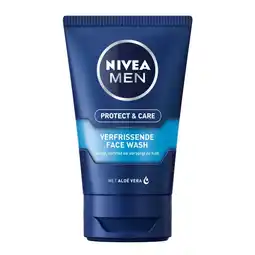 Kruidvat NIVEA Men Protect & Care Verfrissende Face Wash aanbieding