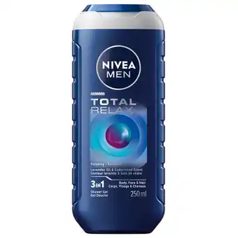 Kruidvat NIVEA Men Total Relax 3-in-1 Showergel aanbieding