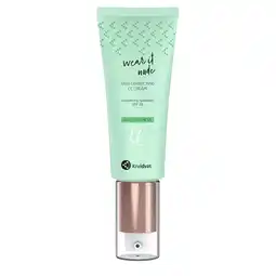 Kruidvat Kruidvat Wear It Nude Skin Correcting SPF20 Anti-redness CC Cream aanbieding