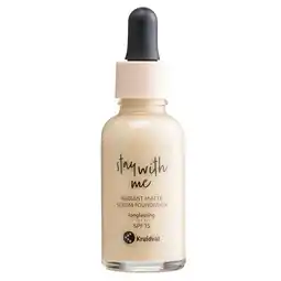 Kruidvat Kruidvat Stay With Me 010 W Fairy Nude Radiant Matte Serum Foundation aanbieding