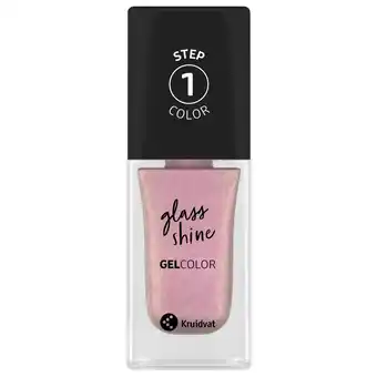 Kruidvat Kruidvat Glass Shine 040 Enchanted Aura Longlasting Gel Color Nagellak aanbieding