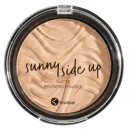 Kruidvat Kruidvat Sunny Side Up 010 Natural Tan Matte Bronzing Powder aanbieding