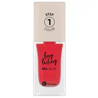 Kruidvat Kruidvat Cosmic Dreams 140 Neon Raspberry Longlasting Gel Color Nagellak aanbieding