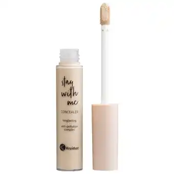 Kruidvat Kruidvat Stay With Me 028 N Medium Biscuit Longlasting Concealer aanbieding