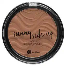 Kruidvat Kruidvat Sunny Side Up 040 Dark Tan Matte Bronzing Powder aanbieding