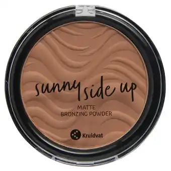 Kruidvat Kruidvat Sunny Side Up 040 Dark Tan Matte Bronzing Powder aanbieding