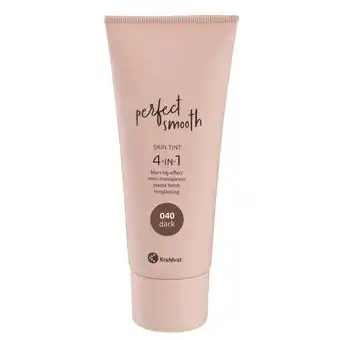 Kruidvat Kruidvat Perfect Smooth 040 Dark 4-in-1 Skin Tint aanbieding