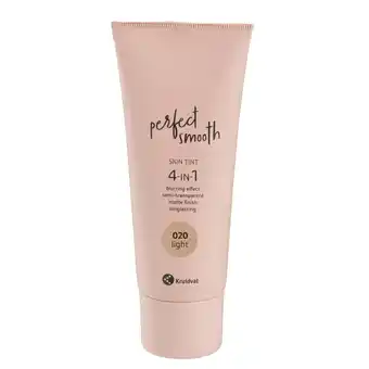 Kruidvat Kruidvat Perfect Smooth 020 Light 4-in-1 Skin Tint aanbieding