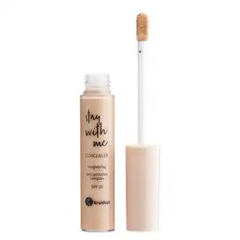 Kruidvat Kruidvat Stay With Me 030 Dewy Beige Longlasting Concealer aanbieding