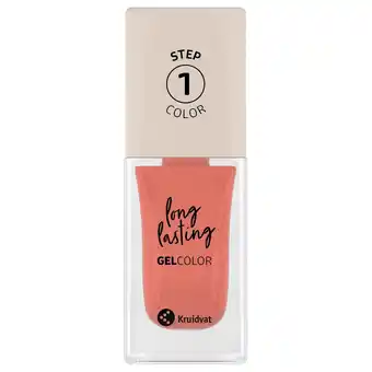 Kruidvat Kruidvat 060 Blush Bloom Longlasting Gel Color Nagellak aanbieding