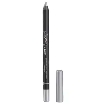 Kruidvat Kruidvat Extreme Drama 110 Moonbeam Silver Soft Glide Waterproof Eyeliner Pencil aanbieding