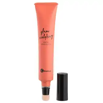 Kruidvat Kruidvat Glam Sculpting 010 Pink Beach Matte Liquid Blush aanbieding