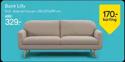 Leen Bakker Bank Lilly aanbieding