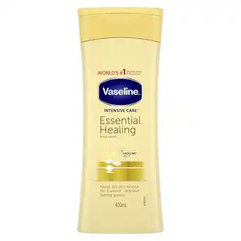Kruidvat Vaseline Intensive Care Essential Healing Bodylotion aanbieding