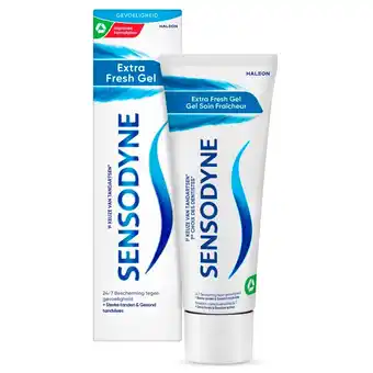 Kruidvat Sensodyne Extra Fresh Gel Tandpasta voor Gevoelige Tanden aanbieding