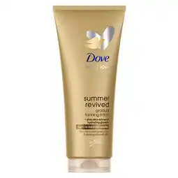Kruidvat Dove DermaSpa Summer Revived Fair Bodylotion aanbieding