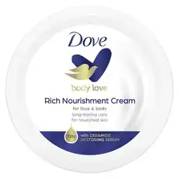 Kruidvat Dove Body Love Rich Nourishment Bodycrème aanbieding