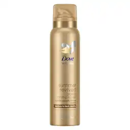 Kruidvat Dove Derma Spa Summer Revived Medium to Dark Body Mousse aanbieding