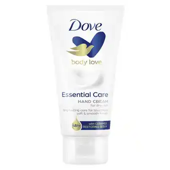 Kruidvat Dove Body Love Essential Care Handcrème aanbieding