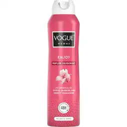 Kruidvat Vogue Enjoy Parfum Deodorant Spray aanbieding