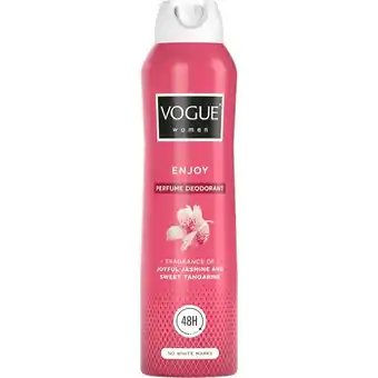 Kruidvat Vogue Enjoy Parfum Deodorant Spray aanbieding