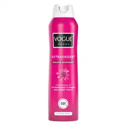 Kruidvat Vogue Extravagant Parfum Deodorant Spray aanbieding