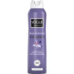 Kruidvat Vogue Rêve Exotique Parfum Deodorant Spray aanbieding