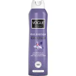 Kruidvat Vogue Rêve Exotique Parfum Deodorant Spray aanbieding