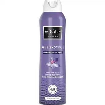 Kruidvat Vogue Rêve Exotique Parfum Deodorant Spray aanbieding