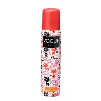 Kruidvat Vogue Girl Cats Deodorant Spray aanbieding