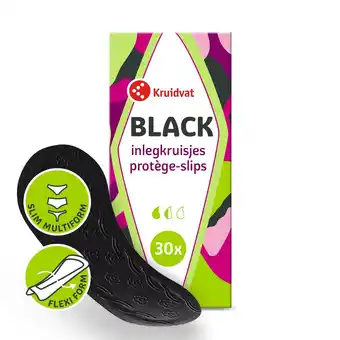 Kruidvat Kruidvat Flex Zwarte Inlegkruisjes aanbieding