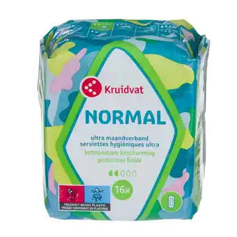 Kruidvat Kruidvat Ultra Normal Maandverband aanbieding