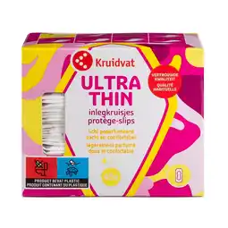 Kruidvat Kruidvat Ultra Thin Inlegkruisjes aanbieding