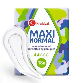 Kruidvat Kruidvat Normal Maxi Maandverband aanbieding