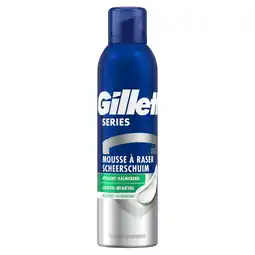 Kruidvat Gillette Series Scheerschuim voor de Gevoelige Huid aanbieding
