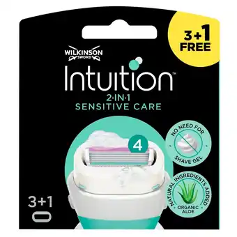 Kruidvat Wilkinson Sword 2-In-1 Sensitive Navulmesjes aanbieding