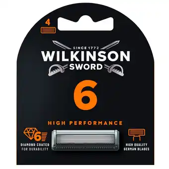 Kruidvat Wilkinson Sword Wilkinson 6 Scheermesjes aanbieding
