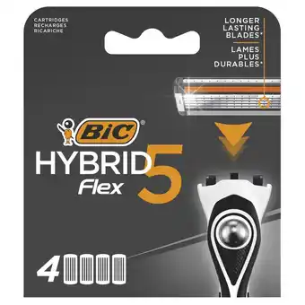 Kruidvat BIC Hybrid5 Flex Navul Scheermesjes aanbieding