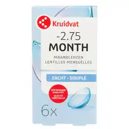 Kruidvat Kruidvat Opticare -2.75 Zachte Maandlenzen aanbieding