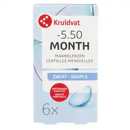 Kruidvat Kruidvat Opticare -5.50 Zachte Maandlenzen aanbieding