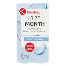 Kruidvat Kruidvat Opticare -1.75 Zachte Maandlenzen aanbieding