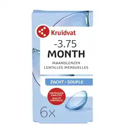 Kruidvat Kruidvat Opticare -3.75 Zachte Maandlenzen aanbieding