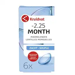 Kruidvat Kruidvat Opticare -2.25 Zachte Maandlenzen aanbieding
